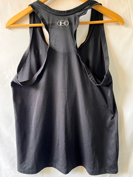 LG Black Racerback Performance Tank Top - Picture 2 of 4